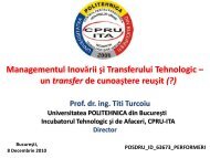 Managementul Inovarii si Transferului Tehnologic-un transfer de ...