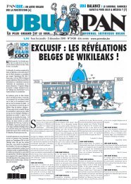 exclusif : les rÃ©vÃ©lations belges de wikileaks - UBU-Pan