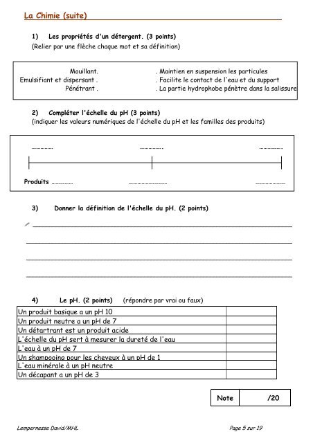 Balayage humide et les salissures - Inserweb