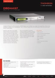 Download - Thomson Video Networks
