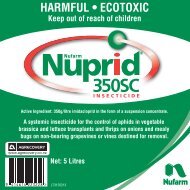 Nuprid 350SC 5L Label - Nufarm