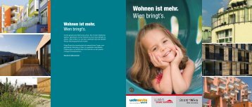 Wohnen ist mehr. Wien bringt's. - Wohnservice Wien