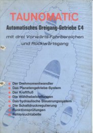 Page 1 ff' Der Drehmomentwandler Das PÃanetengetriebe-System Der ...