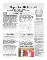 Hephzibah High Herald - Hephzibah Comprehensive High School