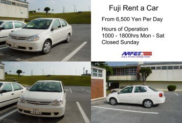 Rent-A-Car - MCCS Okinawa