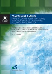 CONVENIO DE BASILEA - Basel Convention