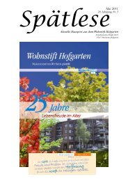 Gustel Miltner - Wohnstift Hofgarten