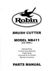 Robin NB411 Parts Manual.pdf - Robin Outdoor Power Equipment