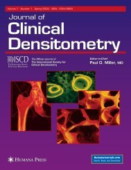 Journal of Clinical Densitometry - Ingentaconnect