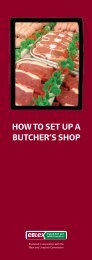 How to set up a butcher's shop - Eblex