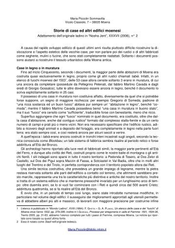 Storia di case e altri fabbricati moenesi.pdf - StoriaDiFiemme.it