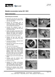 Repair instructions bladder accumulator series IHV / EHV - Olaer.de