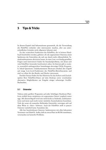 5 Tips & Tricks