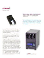 cHiPLC-nanoflex system - Eksigent