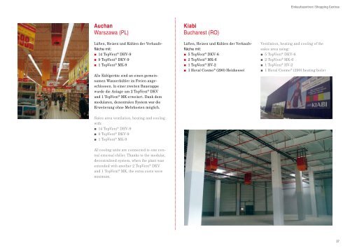 Referenzhandbuch Hallenklimasysteme - Hoval