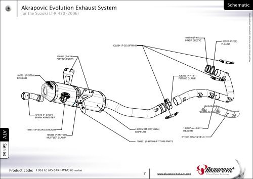 Suzuki LT-R 450 (2006) Racing & Evolution Exhaust ... - Holtugmc.dk