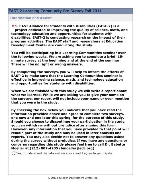 Surveys of Specific Learning Disabilities