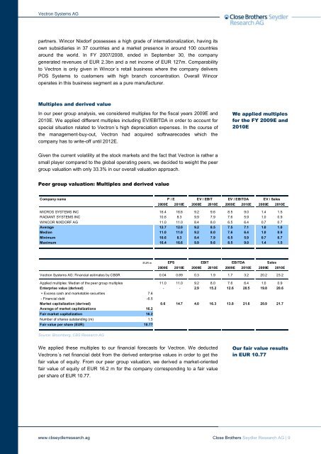 Vectron Systems AG