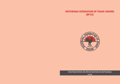 botswana federation of trade unions (bftu) - Fes-botswana.org