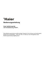 Haier Bedienungsanleitung YR-H71 - TN-Klima.at