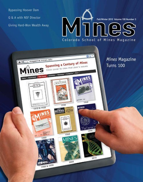 Mines Magazine Turns 100 - the Timothy and Bernadette Marquez ...