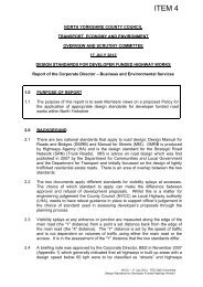 Design Standards for Developer Funded Highway Works