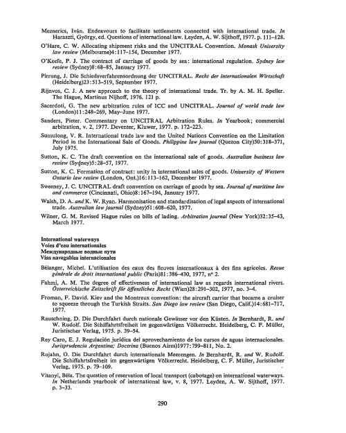 Bibliography - United Nations Treaty Collection - Naciones Unidas