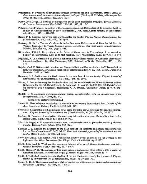 Bibliography - United Nations Treaty Collection - Naciones Unidas