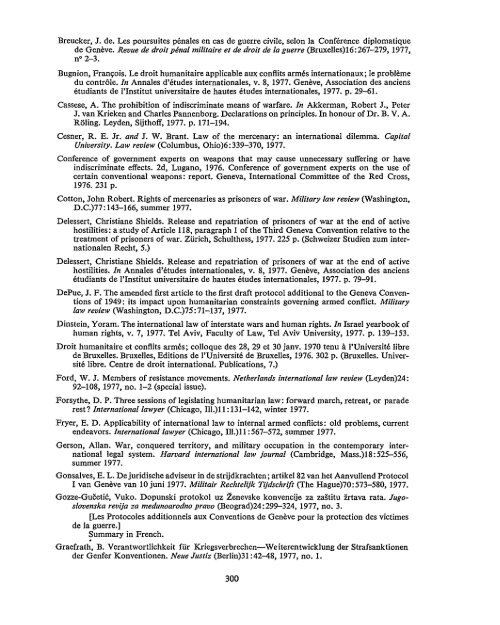 Bibliography - United Nations Treaty Collection - Naciones Unidas