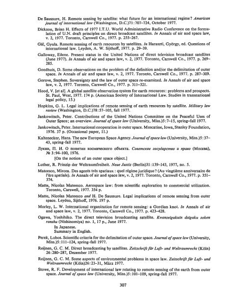 Bibliography - United Nations Treaty Collection - Naciones Unidas