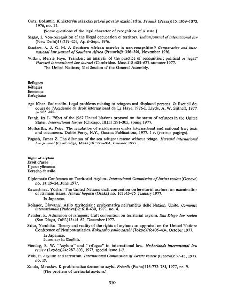 Bibliography - United Nations Treaty Collection - Naciones Unidas