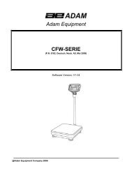 Adam Equipment CFW-SERIE