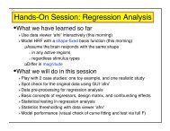 Hands-On Session: Regression Analysis