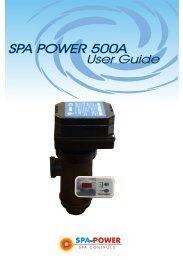 A5 SP500AMk2 User Guide 2.cdr - Spa-Quip