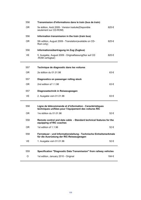 Download die druckfertige Fassung des UIC-Kodex