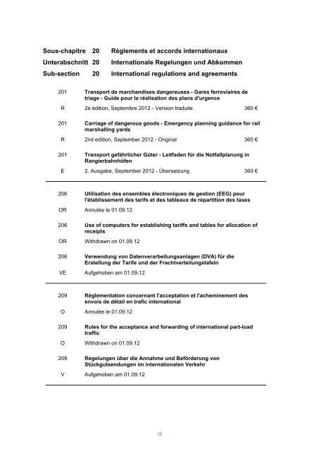 Download die druckfertige Fassung des UIC-Kodex