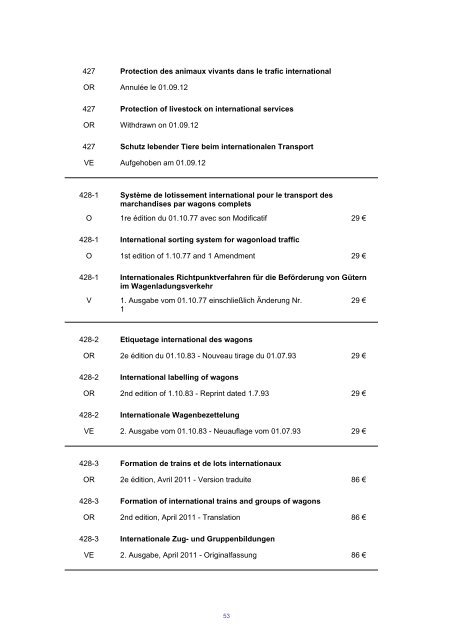 Download die druckfertige Fassung des UIC-Kodex