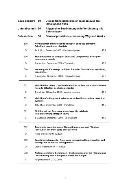 Download die druckfertige Fassung des UIC-Kodex