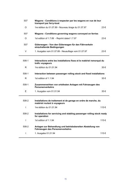 Download die druckfertige Fassung des UIC-Kodex