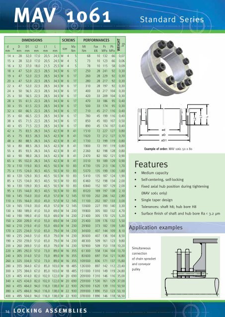 locking assemblies