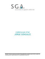 CURRICULUM VITAE - SGA