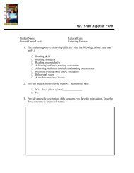 Tier II Referral Form