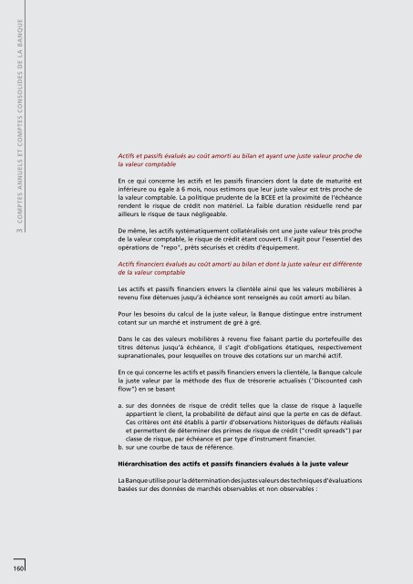 RAPPORTS ET BILAN 2011 - BCEE