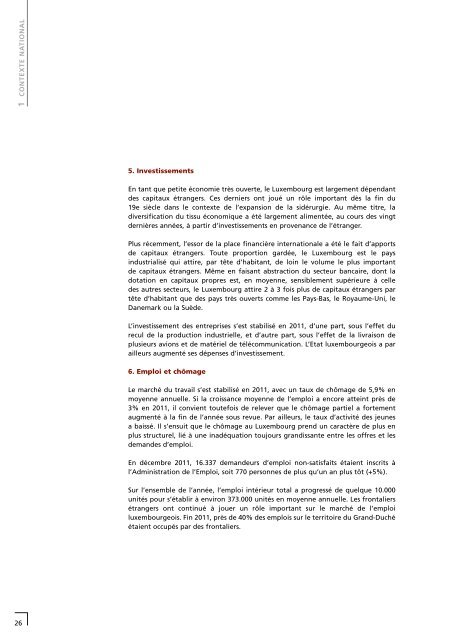 RAPPORTS ET BILAN 2011 - BCEE