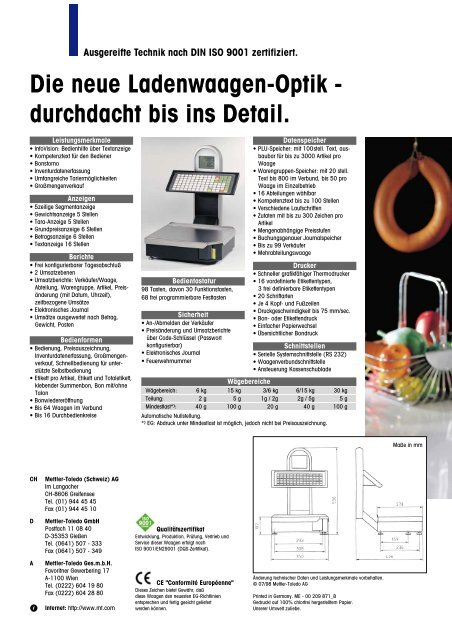 Heute und Morgen: flexibel, sicher, robust. - Schumann GmbH