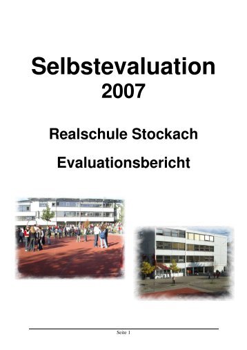 Selbstevaluation - Realschule