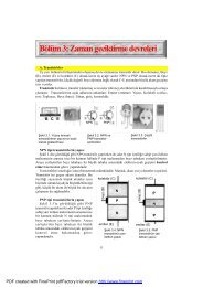 Bölüm 3: Zaman geciktirme devreleri - Nüve Forum