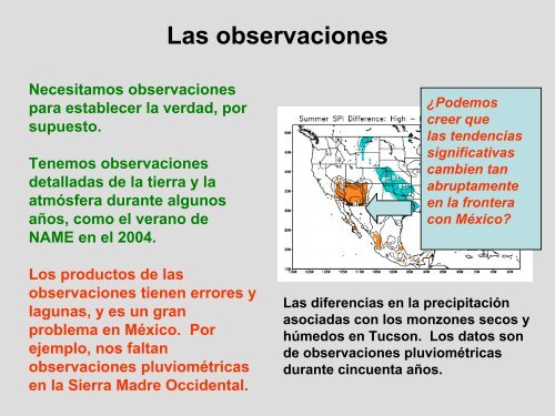 Investigación del Clima del Verano en Norteamérica - University of ...