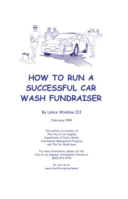 How to Run a Successful Car Wash Fundraiser - Online Think Tank