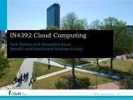 Introduction to IN4392 - Parallel and Distributed Systems - TU Delft